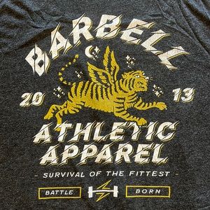 Barbell Apparel Athletic Shirt (Mens)